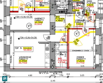 2-Zimmer-Wohnung kaufen in Wien – 52 m², € 359.000 – Bild 11 von 11