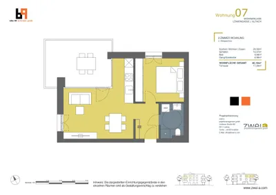 2-Zimmer-Wohnung kaufen in Feldkirch – 46,19 m², € 351.000 – Bild 8 von 9