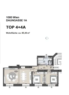 3-Zimmer-Wohnung mieten in Wien – 85,5 m², € 1.995 – Bild 14 von 15