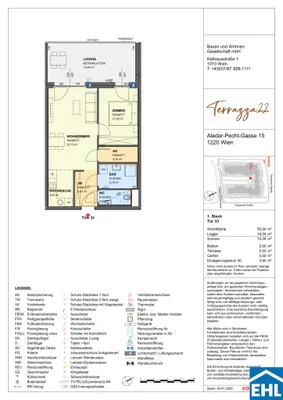 2-Zimmer-Wohnung kaufen in Wien – 55,04 m², € 443.000 – Bild 9 von 9