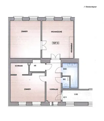 3-Zimmer-Wohnung mieten in Wien – 90 m², € 1.716 – Bild 8 von 8