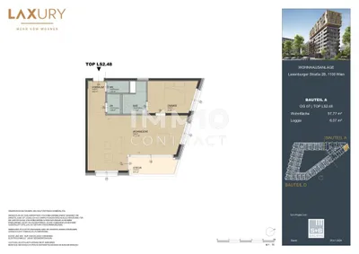 2-Zimmer-Wohnung kaufen in Wien – 57,77 m², € 460.000 – Bild 19 von 19