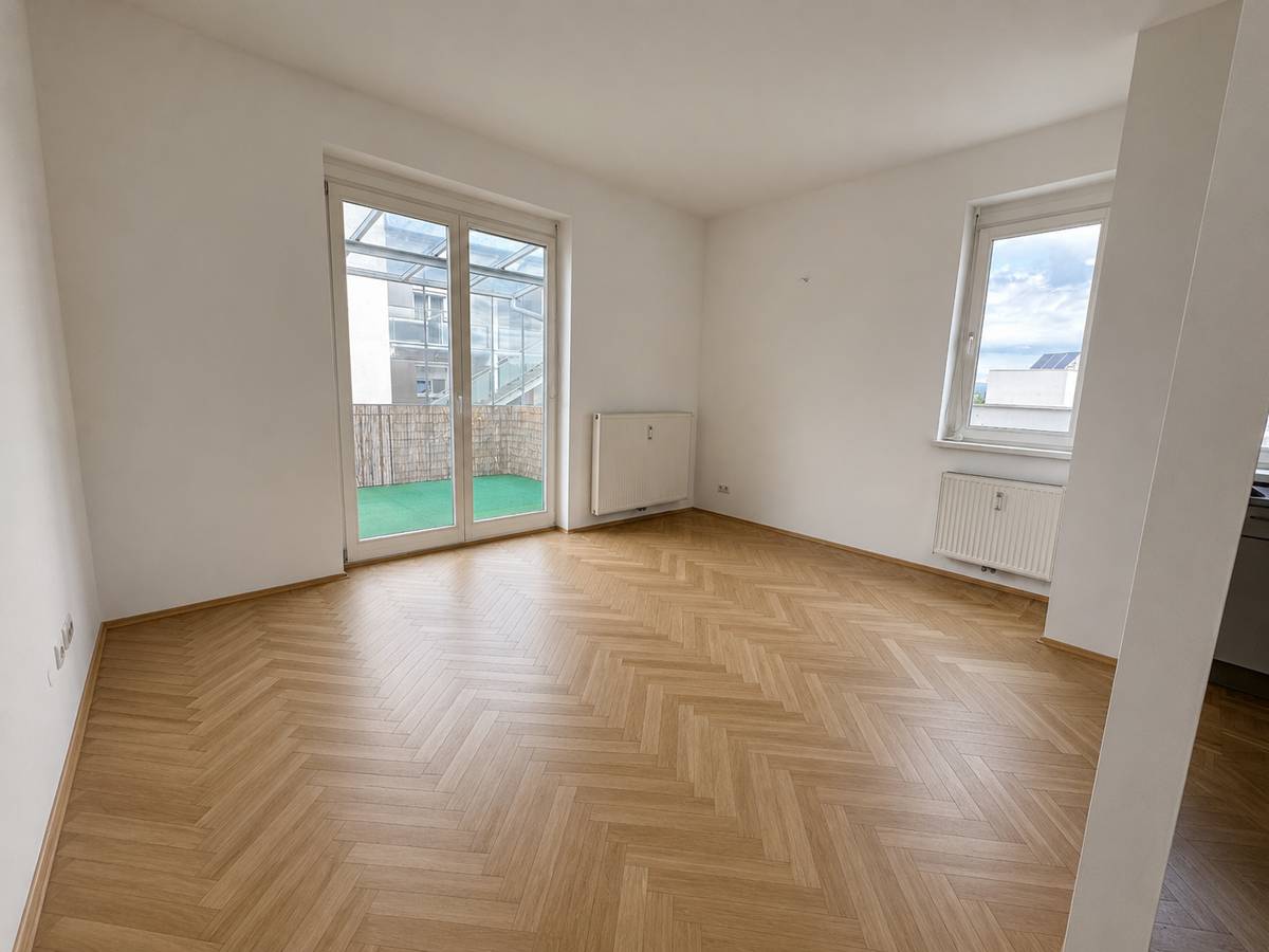 Waltendorf: Gemütliche Wohnung mit Terrasse, Parkplatz & cleverem Grundriss - Ansicht 3