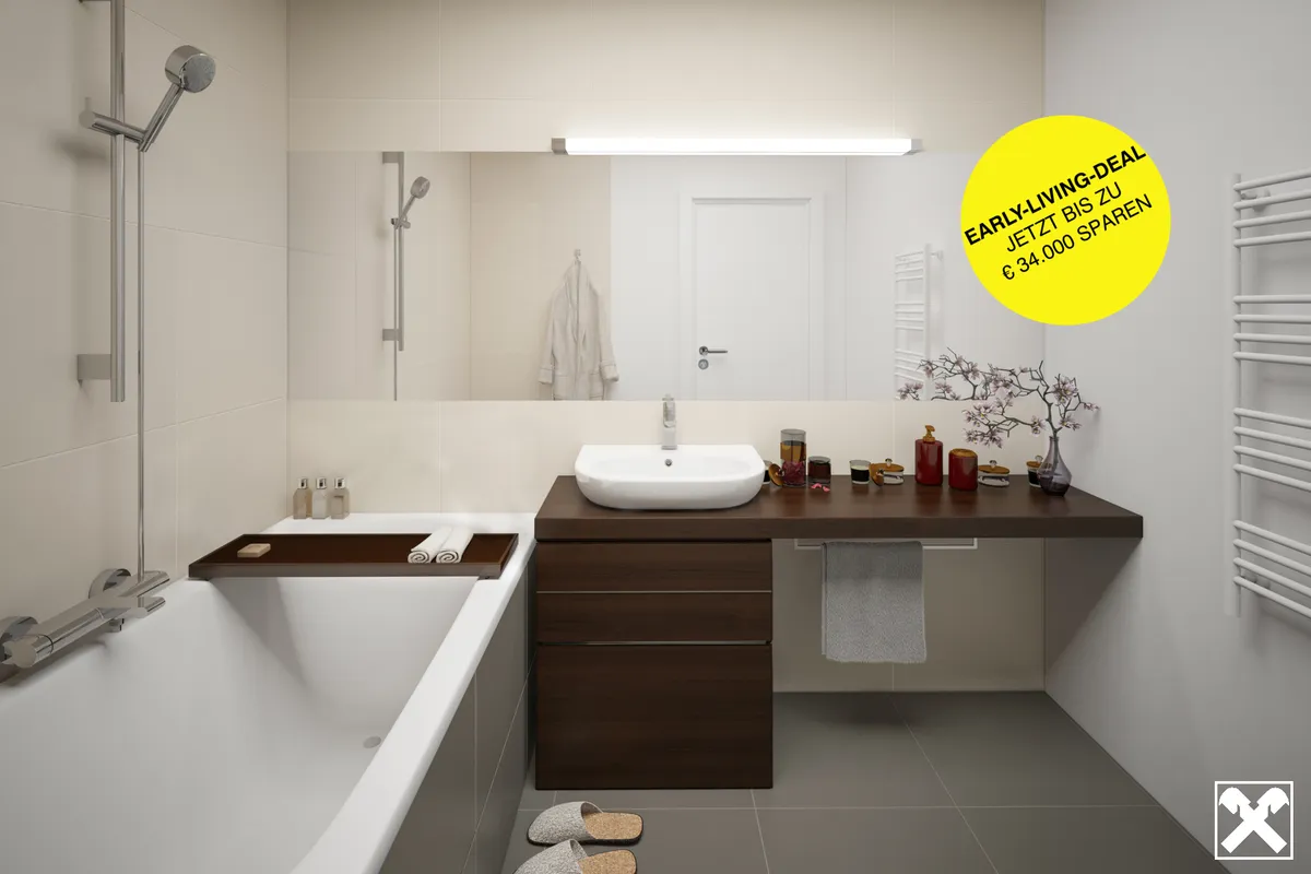 Preisupdate - Kompakte 2-Zimmer-Wohnung mit Balkon - idealer Erstbezug für Singles - Ansicht 2