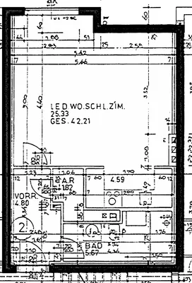 1-Zimmer-Wohnung mieten in Lilienfeld – 42,2 m², € 437 – Bild 2 von 6