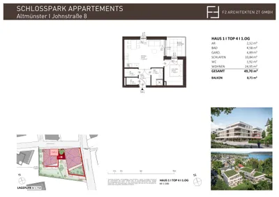 2-Zimmer-Wohnung kaufen in Gmunden – 49,7 m², € 375.000 – Bild 19 von 19