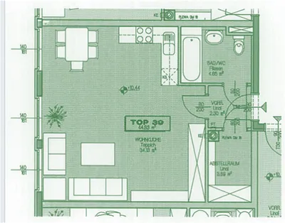1-Zimmer-Wohnung kaufen in Wien – 44,78 m², € 159.000 – Bild 10 von 10