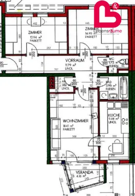 3-Zimmer-Wohnung mieten in Rohrbach – 79 m², € 816 – Bild 18 von 18