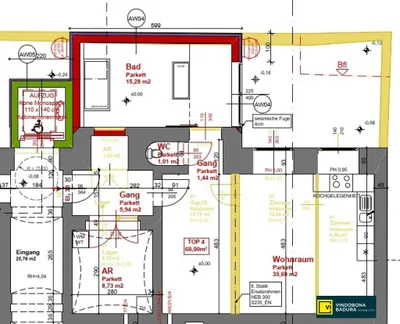 2-Zimmer-Wohnung kaufen in Wien – 68 m², € 490.000 – Bild 23 von 23