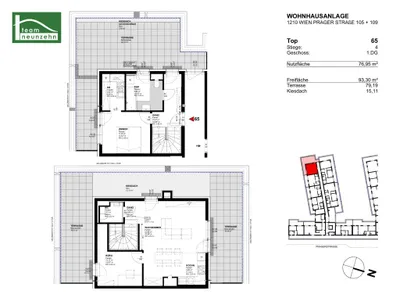 3-Zimmer-Wohnung mieten in Wien – 76,95 m², € 1.564 – Bild 18 von 18