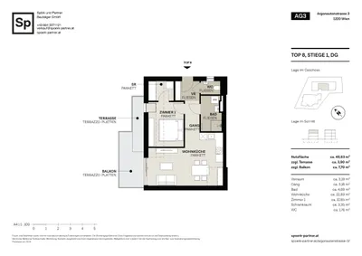 2-Zimmer-Wohnung kaufen in Wien – 48,8 m², € 479.000 – Bild 11 von 11