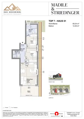 3-Zimmer-Wohnung kaufen in Feldkirchen – 69,34 m² – Bild 4 von 4