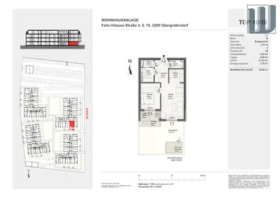 2-Zimmer-Wohnung mieten in Sankt Pölten Land – 54,45 m², € 766 – Bild 20 von 20
