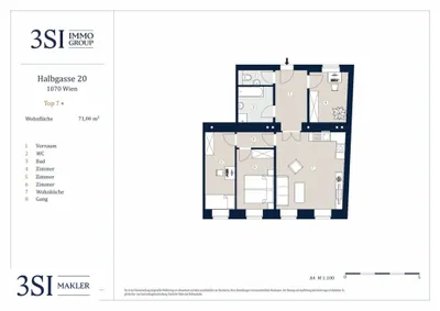 4-Zimmer-Wohnung kaufen in Wien – 71 m², € 579.000 – Bild 12 von 12