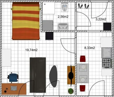 1-Zimmer-Wohnung mieten in Graz – 34 m², € 478 – Bild 8 von 8