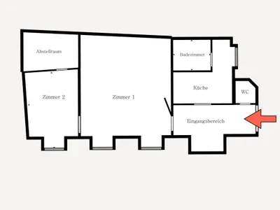 2-Zimmer-Gewerbeimmobilie mieten in Wien – 58 m², € 1.052 – Bild 15 von 15