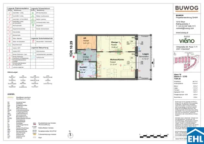 2-Zimmer-Wohnung mieten in Mödling – 49,72 m², € 1.173 – Bild 12 von 12
