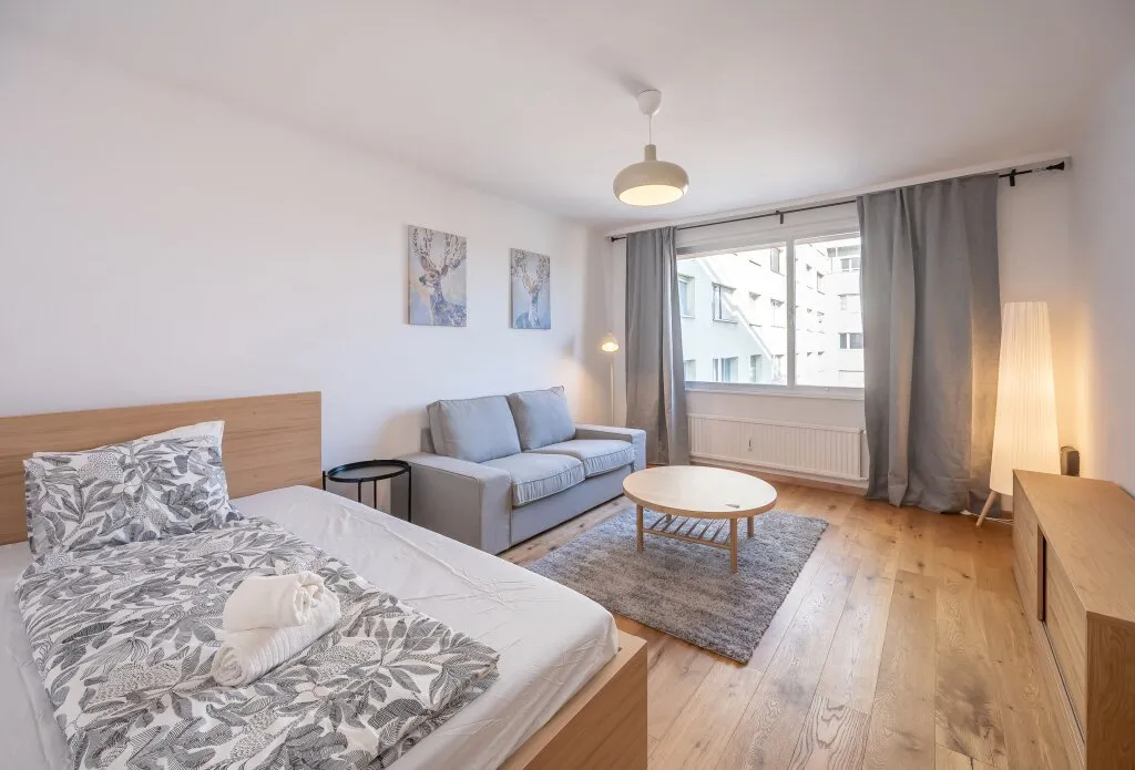 Short-term apartment located in Pratercottage, 2-6 months, fully furnished, 10 min to the 1st district - Ansicht 2