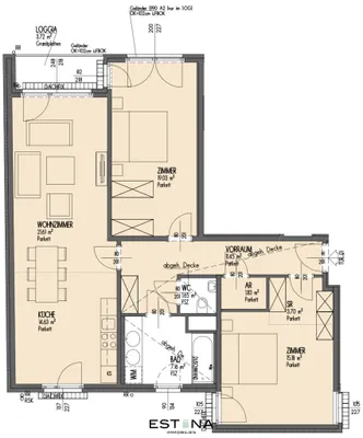 3-Zimmer-Wohnung mieten in Wien – 99,96 m², € 2.395 – Bild 13 von 13