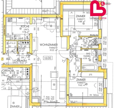 3-Zimmer-Wohnung mieten in Freistadt – 72,97 m², € 652 – Bild 12 von 12
