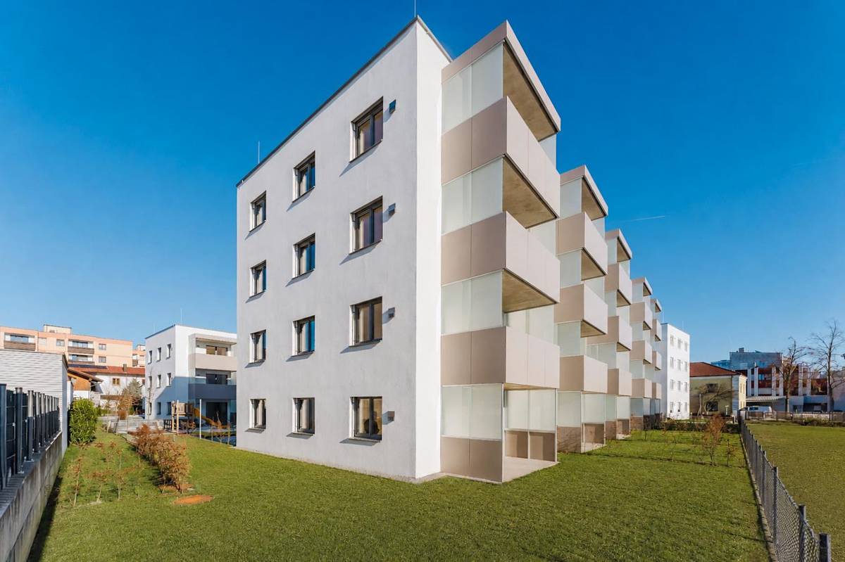 GARTENWOHNUNG mit 3-Zimmer - am Eck des Baukörpers - PREISWERT - Erstbezug - Ansicht 2