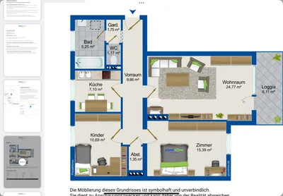 3-Zimmer-Wohnung mieten in Scheibbs – 77 m², € 1.160 – Bild 1 von 16