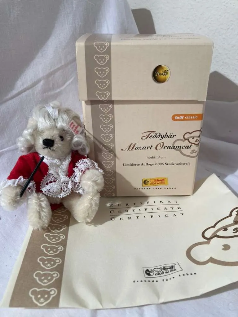 STEIFF MOZART ORNAMENT lim Edition, € 60,- (5020 Salzburg) - willhaben