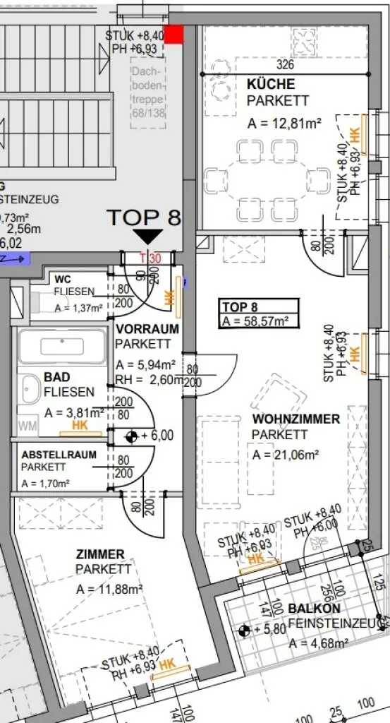 2,5 Zimmerwohnung in 8020 Graz jetzt kaufen! - Ansicht 2