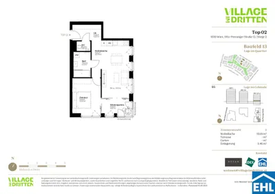 Immobilie kaufen in Wien – 53,61 m², € 337.000 – Bild 9 von 9