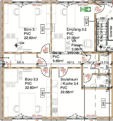4-Zimmer-Gewerbeimmobilie mieten in Baden – 113 m², € 1.746 – Bild 15 von 15