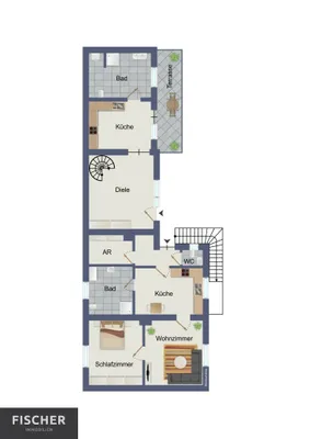 10-Zimmer-Gewerbeimmobilie kaufen in Klagenfurt – 370 m², € 1.250.000 – Bild 10 von 12