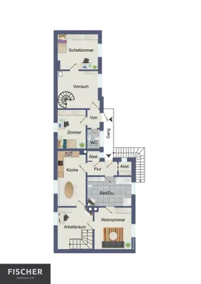 10-Zimmer-Gewerbeimmobilie kaufen in Klagenfurt – 370 m², € 1.250.000 – Bild 11 von 12