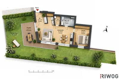 2-Zimmer-Wohnung kaufen in Wien – 49,68 m², € 487.995 – Bild 16 von 16