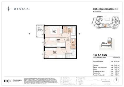 Immobilie kaufen in Wien – 96,1 m², € 691.000 – Bild 11 von 12