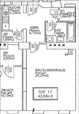 1-Zimmer-Wohnung kaufen in Wien – 43,53 m², € 238.000 – Bild 15 von 15