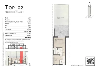 2-Zimmer-Wohnung kaufen in Linz Land – 53,05 m², € 275.860 – Bild 11 von 11