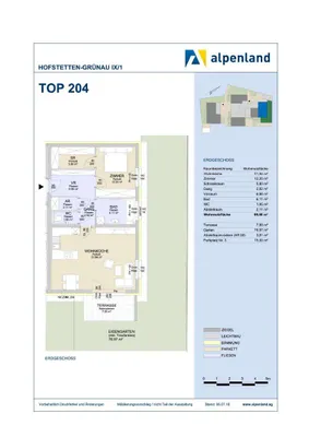 2-Zimmer-Wohnung mieten in Sankt Pölten Land – 69,68 m², € 955 – Bild 4 von 4