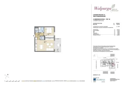 2-Zimmer-Wohnung kaufen in Sankt Pölten Land – 49,88 m², € 315.000 – Bild 7 von 8