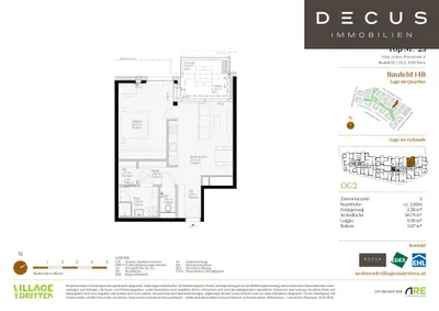 2-Zimmer-Wohnung kaufen in Wien – 56,67 m², € 378.000 – Bild 7 von 7