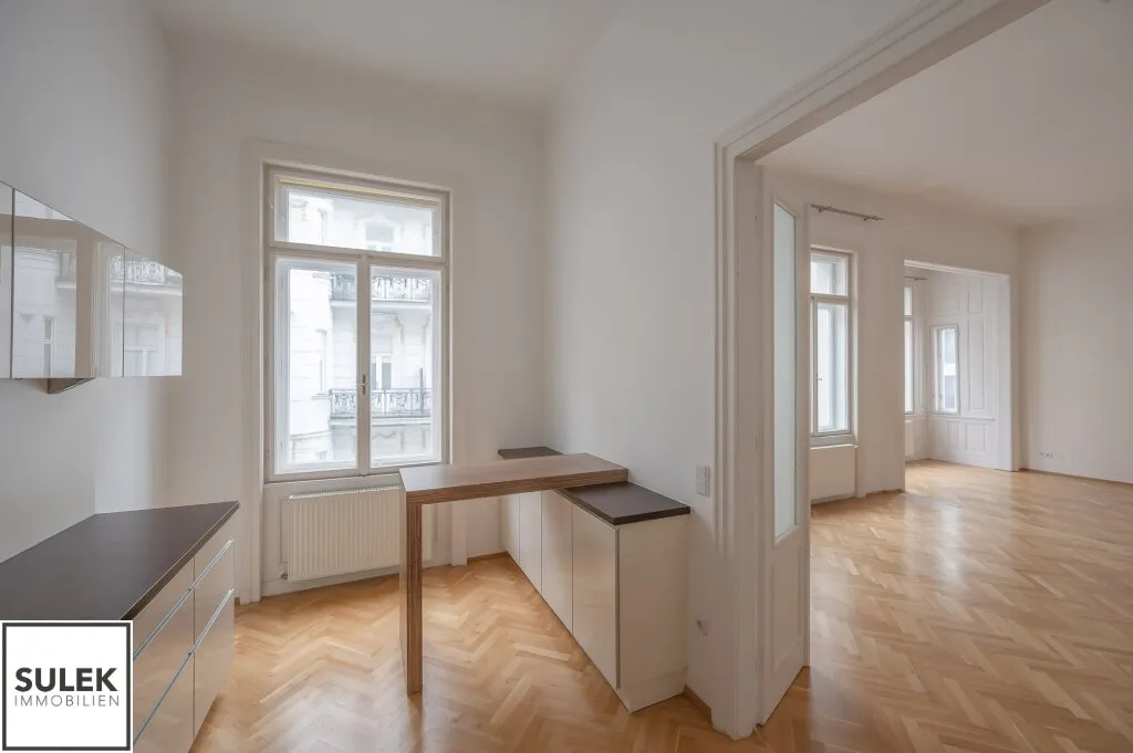 ** ab sofort zur unbefristeten Miete: ruhige 3 Zimmer-Altbauwohnung in toller Lage! Wohllebengasse ** - Ansicht 2