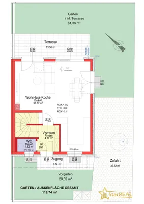 5-Zimmer-Haus kaufen in Wien – 135 m², € 799.000 – Bild 21 von 24