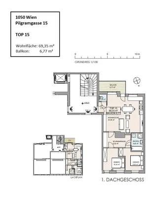 3-Zimmer-Wohnung kaufen in Wien – 67,83 m², € 599.000 – Bild 18 von 19
