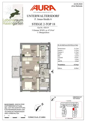 3-Zimmer-Wohnung kaufen in Baden – 67,91 m², € 279.900 – Bild 13 von 13