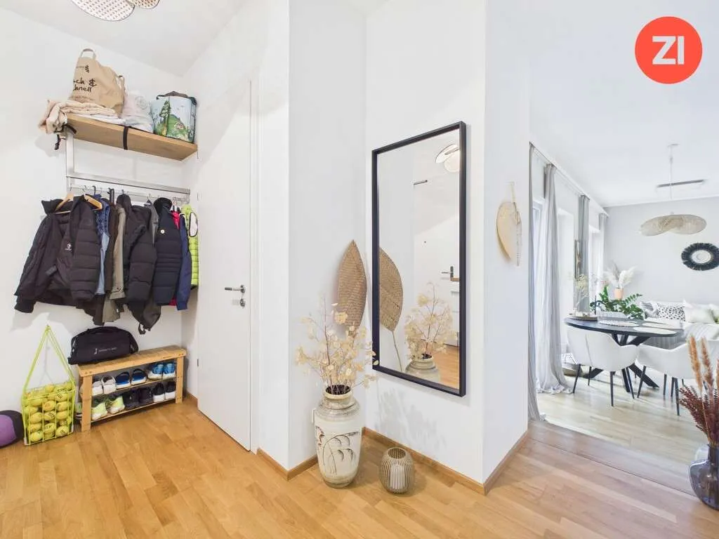 Stilvolle 2-Zimmer-Wohnung mit Garten und Terrasse in zentraler Lage – pohled 2