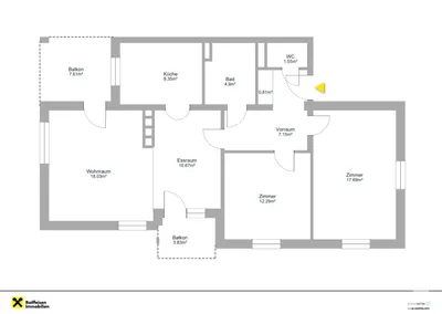 3-Zimmer-Wohnung kaufen in Graz-Umgebung – 81,44 m², € 140.000 – Bild 12 von 12