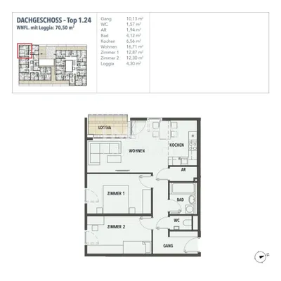 2-Zimmer-Wohnung kaufen in Wien – 58,86 m², € 378.600 – Bild 22 von 22