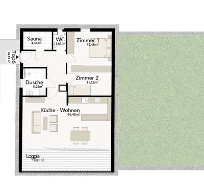 3-Zimmer-Wohnung mieten in Liezen – 84 m², € 1.339 – Bild 8 von 17