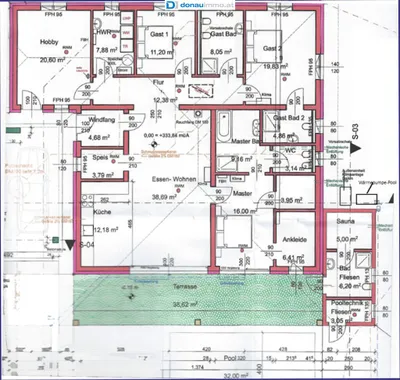 5-Zimmer-Haus kaufen in Wiener Neustadt Land – 182,8 m², € 1.250.000 – Bild 58 von 59