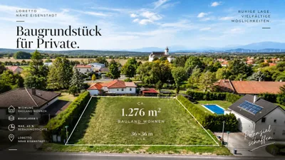 Grundstück kaufen in Eisenstadt - Umgebung – 1 276 m², € 247.000 – Bild 2 von 3