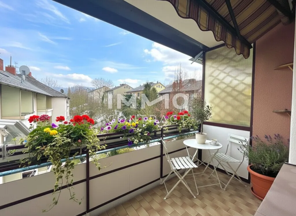 76qm-3Zi-Wohnung mit Balkon in Grünruhelage in Kierling, Klosterneuburg